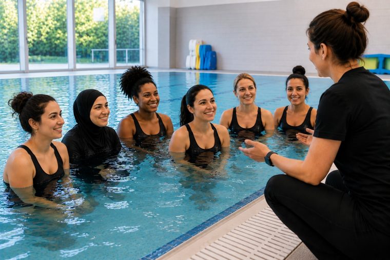 Besloten zwemles voor vrouwen in Antwerpen